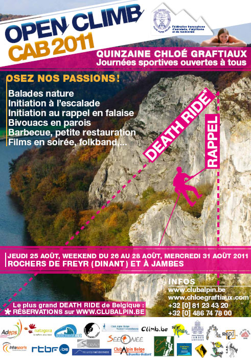 Death-Ride organisé par l'UPSA pour l'Open Climb CAB 2011 à Freyr